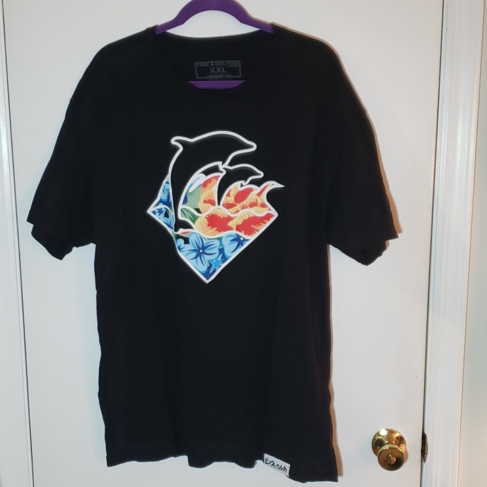 Pink + Dolphin Clothing tee shirt